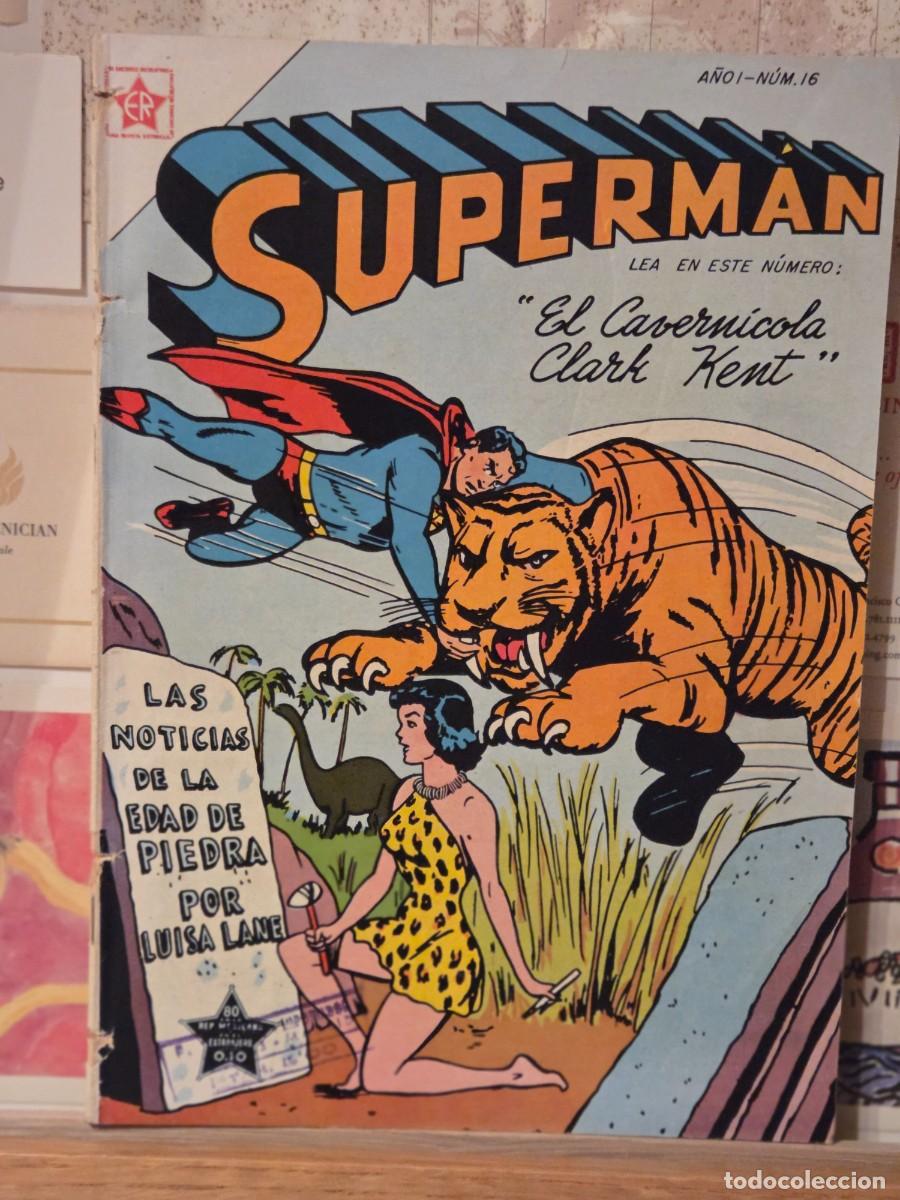 Comics: SUPERMAN EDITORIAL NOVARO N&ordm; 16 JUNIO 1953(USA ACTION COMICS 169 1953)