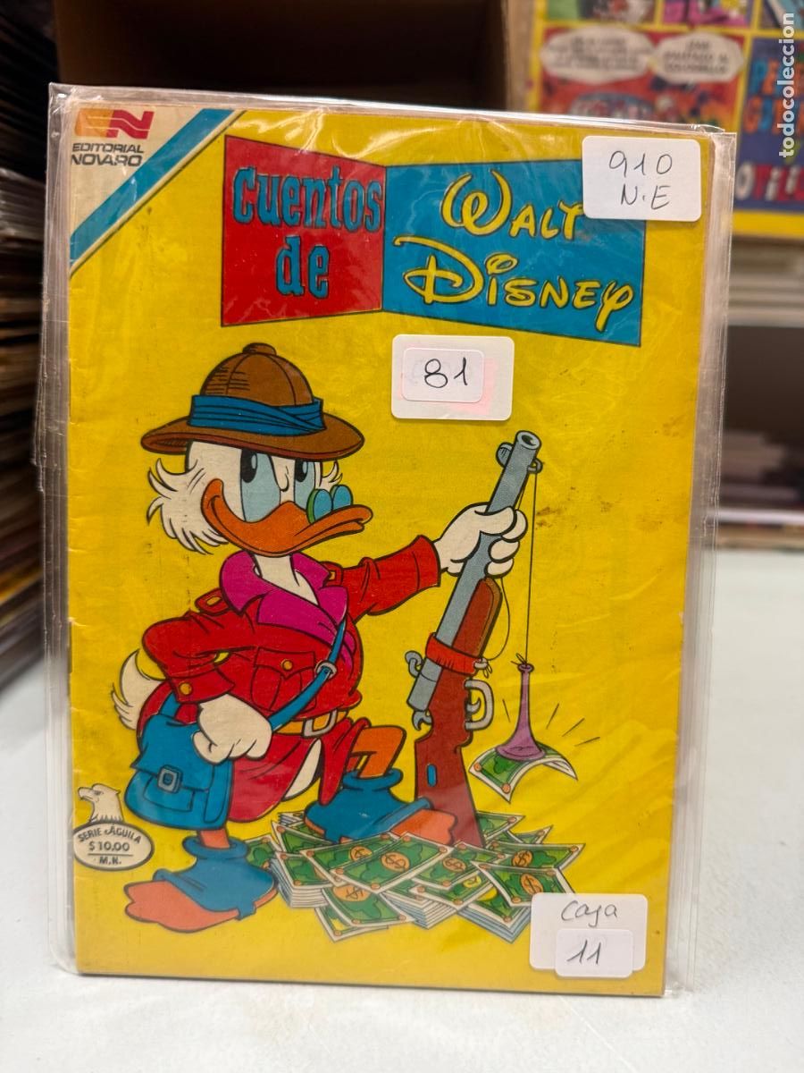 Livros de Banda Desenhada: CUENTOS DE WALT DISNEY EDITORIAL NOVARO SERIE AGUILA NUMERO 910
