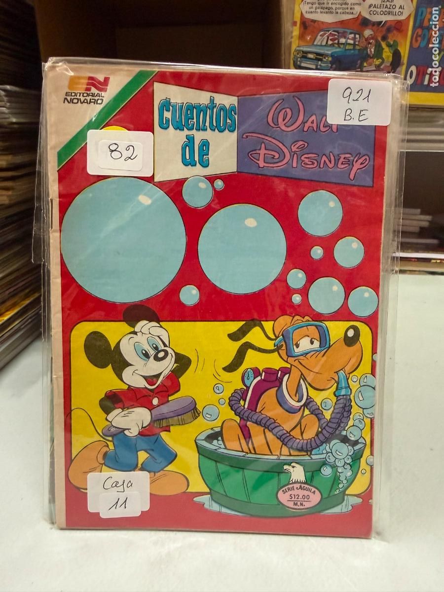 Livros de Banda Desenhada: CUENTOS DE WALT DISNEY EDITORIAL NOVARO SERIE AGUILA NUMERO 921