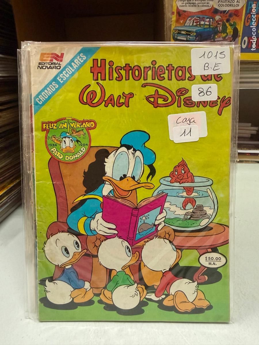 Tebeos: HISTORIETAS DE WALT DISNEY EDITORIAL NOVARO SERIE AGUILA NUMERO 1015