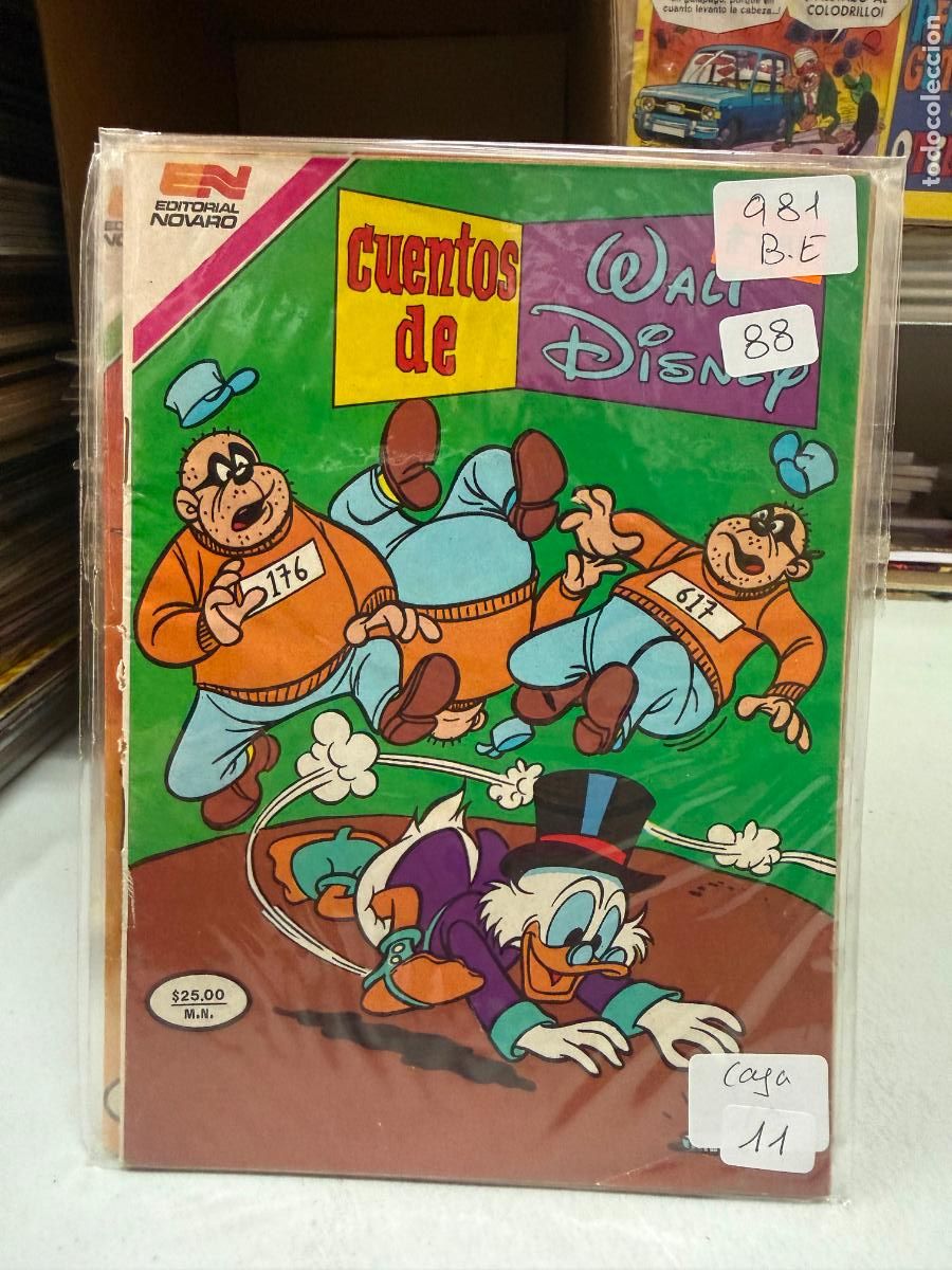 Tebeos: CUENTOS DE WALT DISNEY EDITORIAL NOVARO SERIE AGUILA NUMERO 981