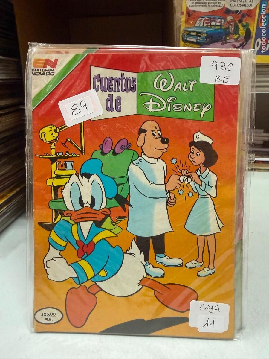 Tebeos: CUENTOS DE WALT DISNEY EDITORIAL NOVARO SERIE AGUILA NUMERO 982