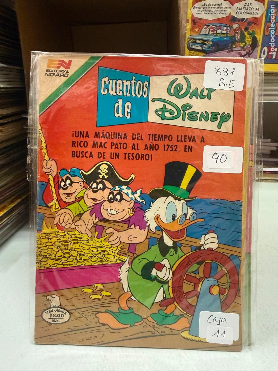 Tebeos: CUENTOS DE WALT DISNEY EDITORIAL NOVARO SERIE AGUILA NUMERO 881