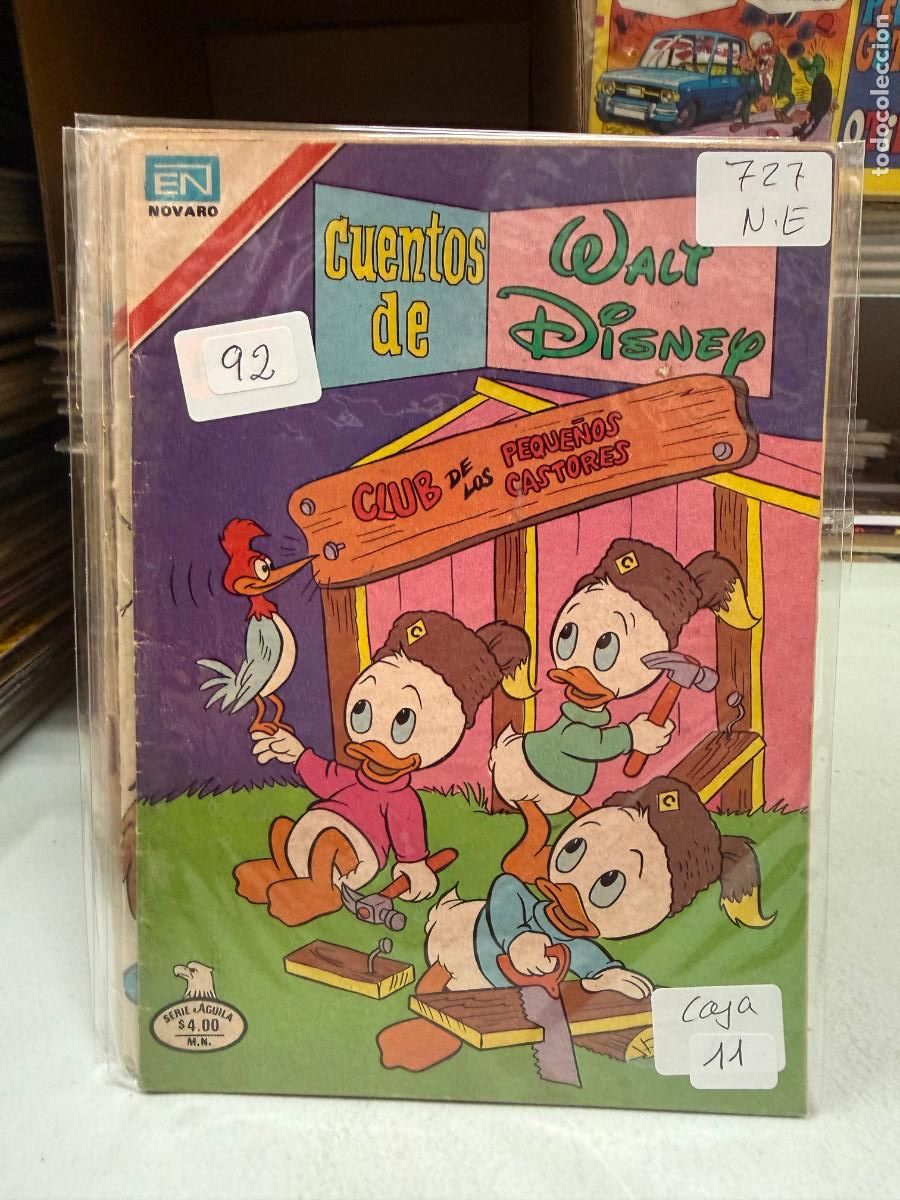 Tebeos: CUENTOS DE WALT DISNEY EDITORIAL NOVARO SERIE AGUILA NUMERO 727