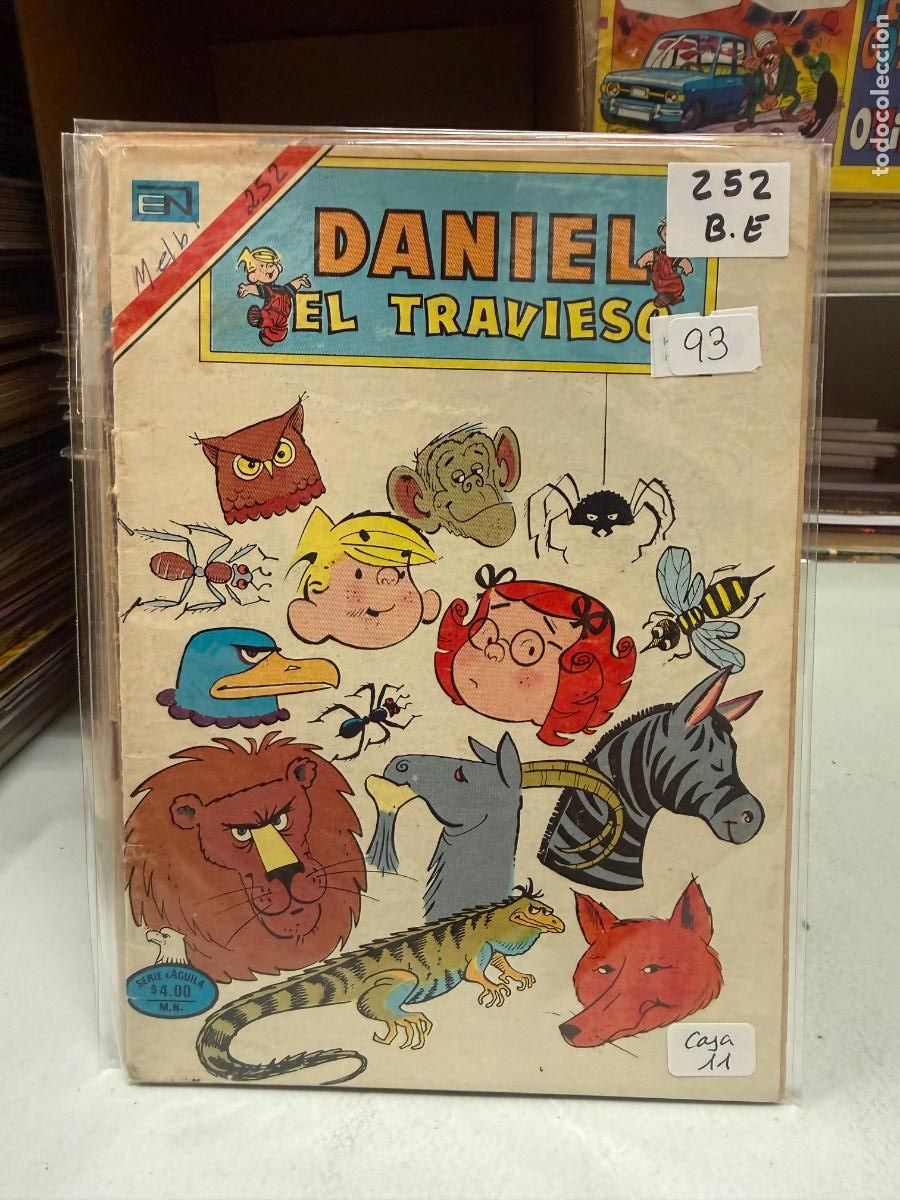 Tebeos: DANIEL EL TRAVIESO Y EDITORIAL NOVARO SERIE AGUILA NUMERO 252