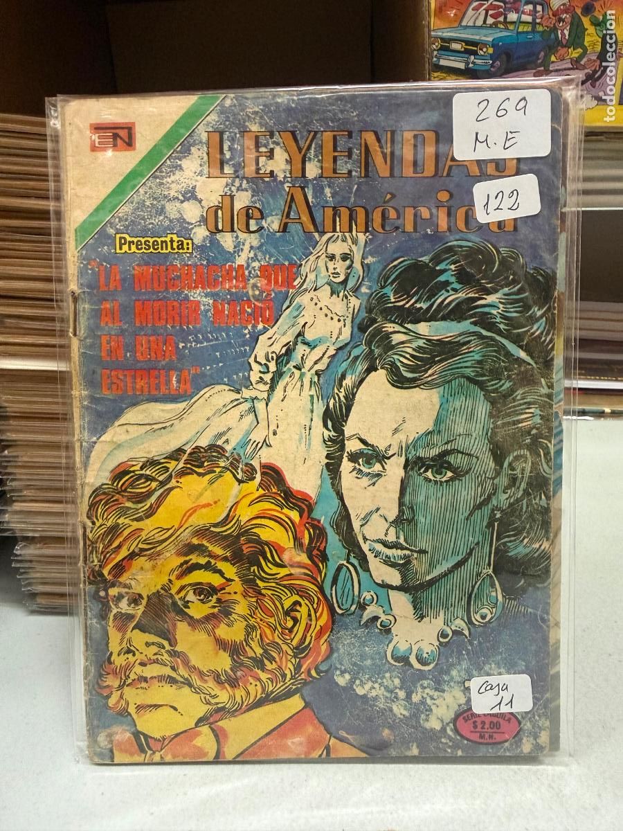 Tebeos: LEYENDAS DE AMERICA EDITORIAL NOVARO SERIE AGUILA NUMERO 269
