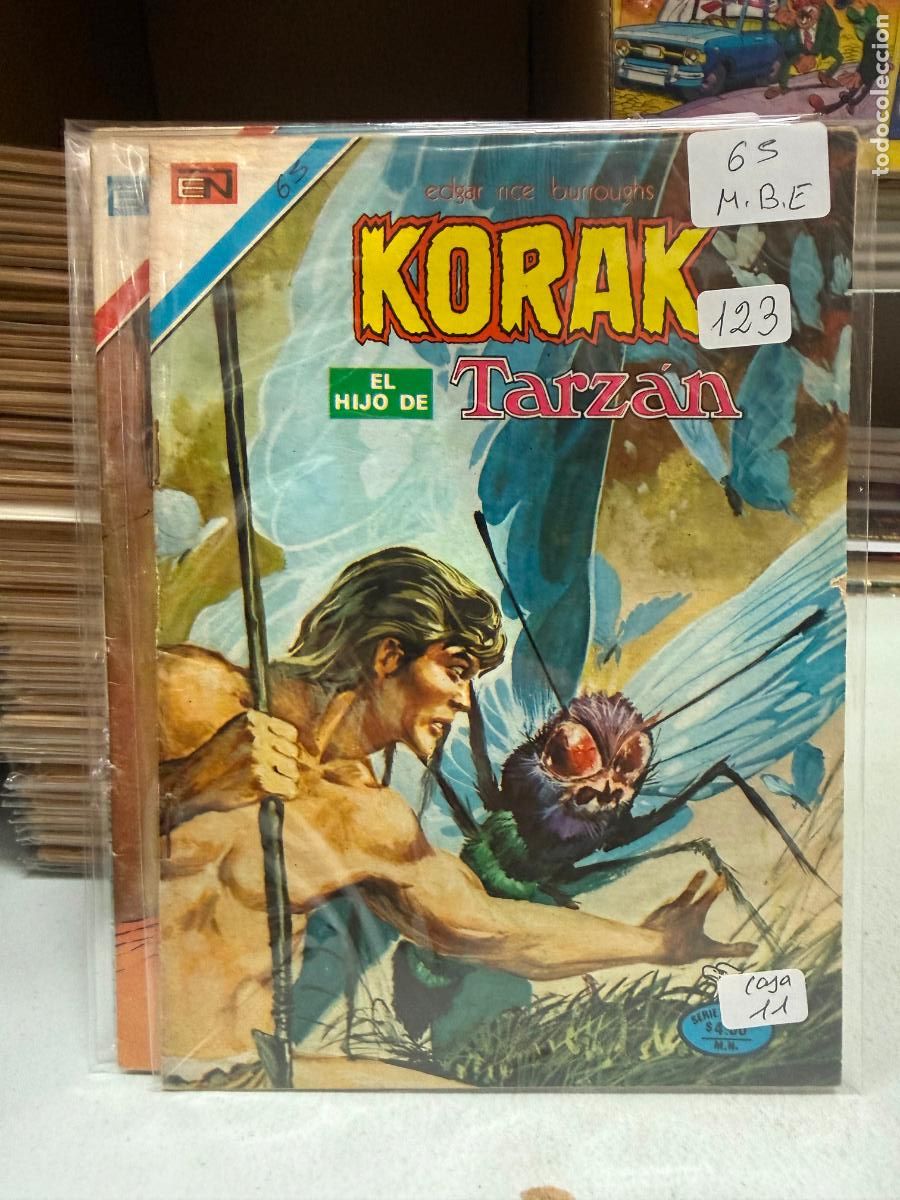 Tebeos: KORAK EL HIJO DE TARZAN EDITORIAL NOVARO SERIE AGUILA NUMERO 65