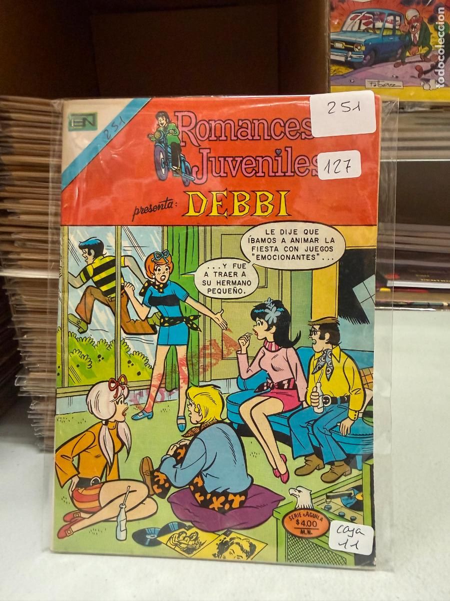 Tebeos: ROMANCES JUVENILES EDITORIAL NOVARO SERIE AGUILA NUMERO 251
