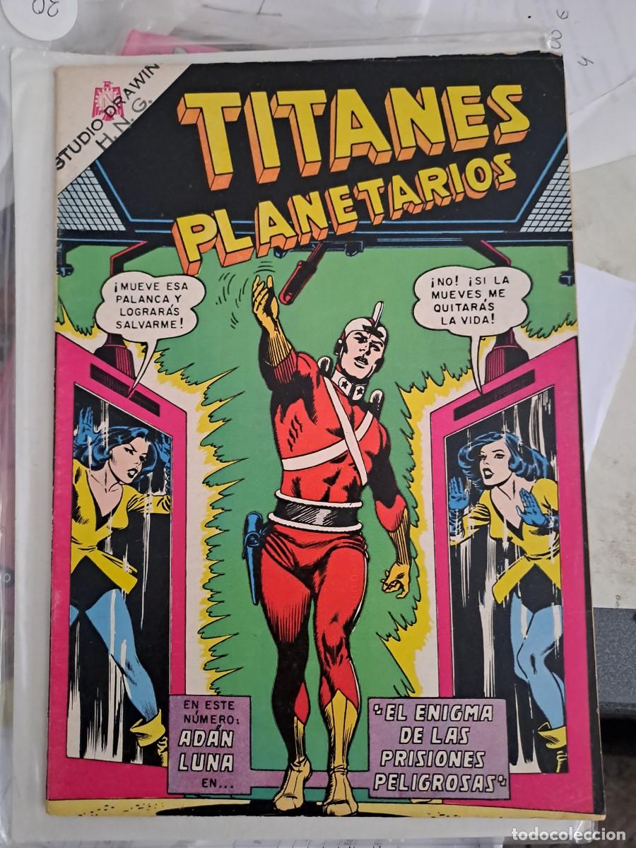 Tebeos: Titanes planetarios 203, Novaro en muy buen estado Bolsa xx