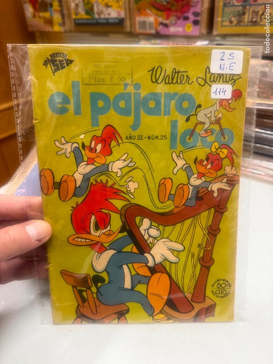 Tebeos: EL PAJARO LOCO EDITORIAL NOVARO NUMERO 25