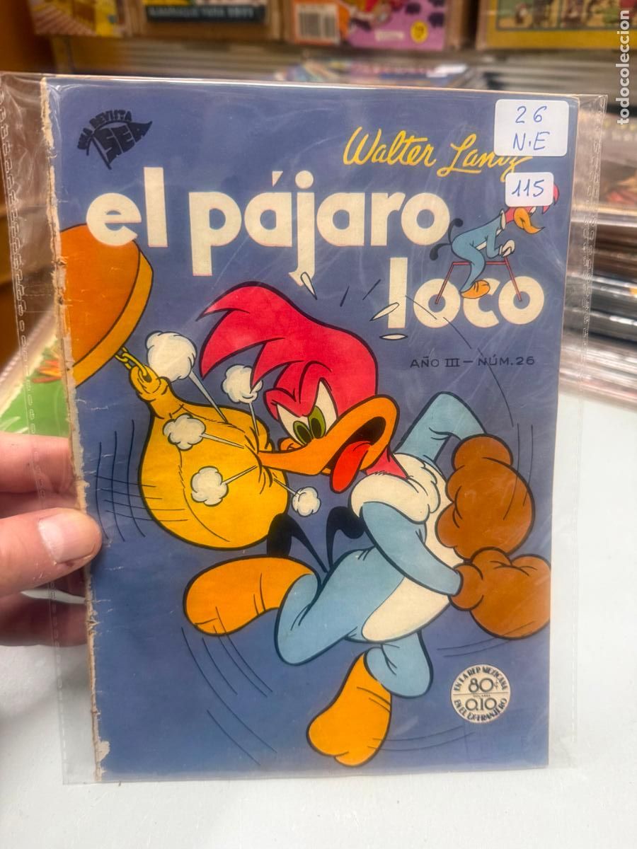 Tebeos: EL PAJARO LOCO EDITORIAL NOVARO NUMERO 26