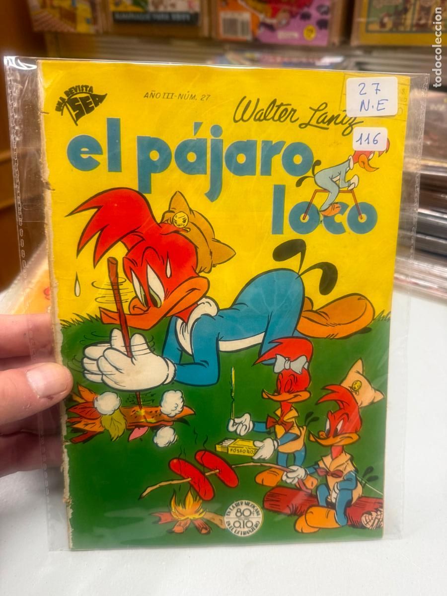 Tebeos: EL PAJARO LOCO EDITORIAL NOVARO NUMERO 27