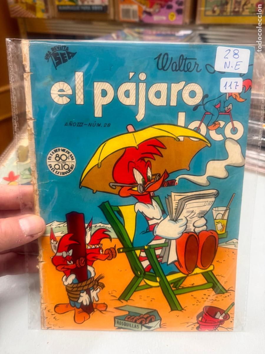 Tebeos: EL PAJARO LOCO EDITORIAL NOVARO NUMERO 28
