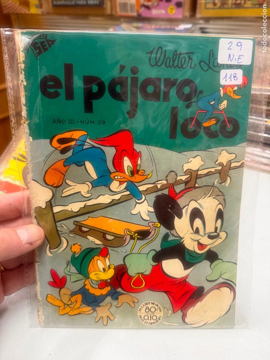 Tebeos: EL PAJARO LOCO EDITORIAL NOVARO NUMERO 29