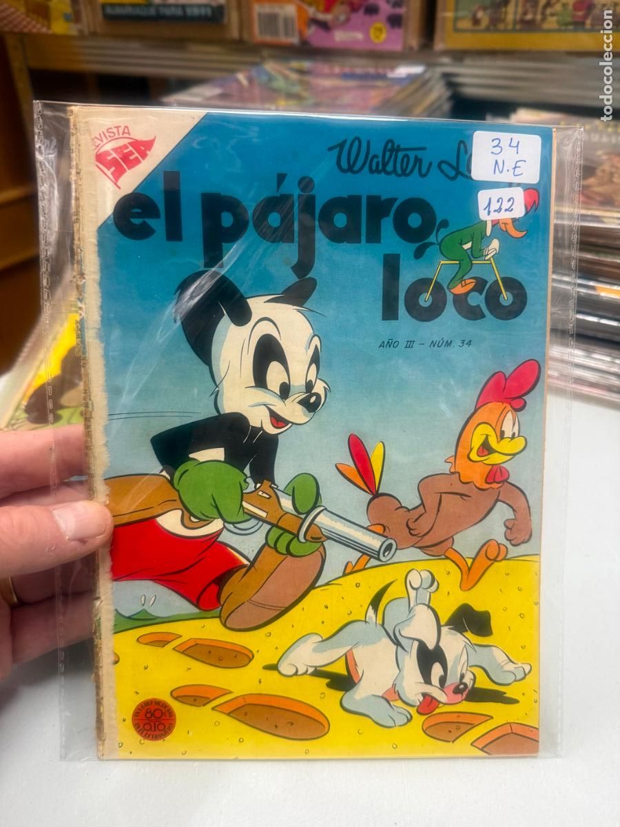 Tebeos: EL PAJARO LOCO EDITORIAL NOVARO NUMERO 34