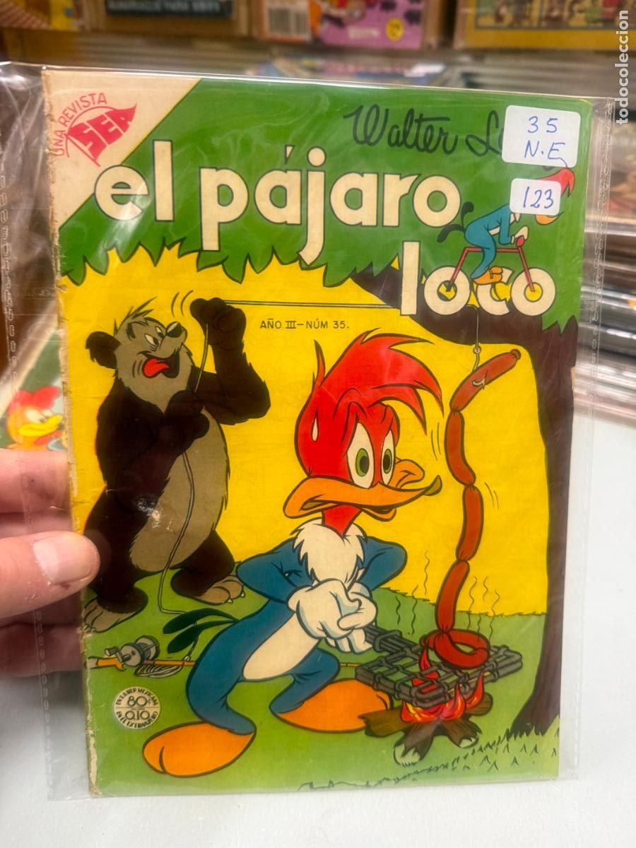 Tebeos: EL PAJARO LOCO EDITORIAL NOVARO NUMERO 35