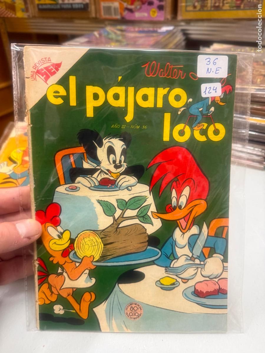 Tebeos: EL PAJARO LOCO EDITORIAL NOVARO NUMERO 36