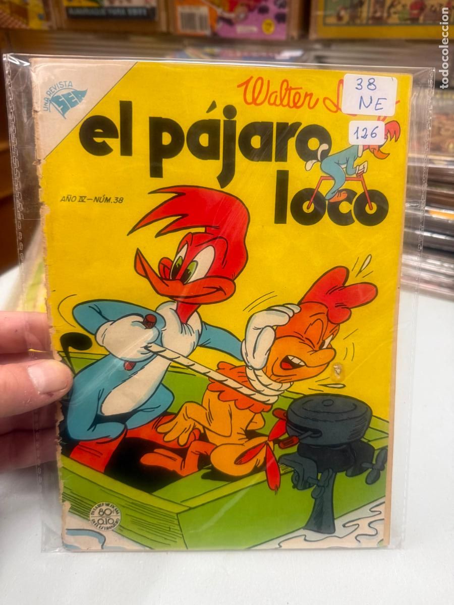 Tebeos: EL PAJARO LOCO EDITORIAL NOVARO NUMERO 38