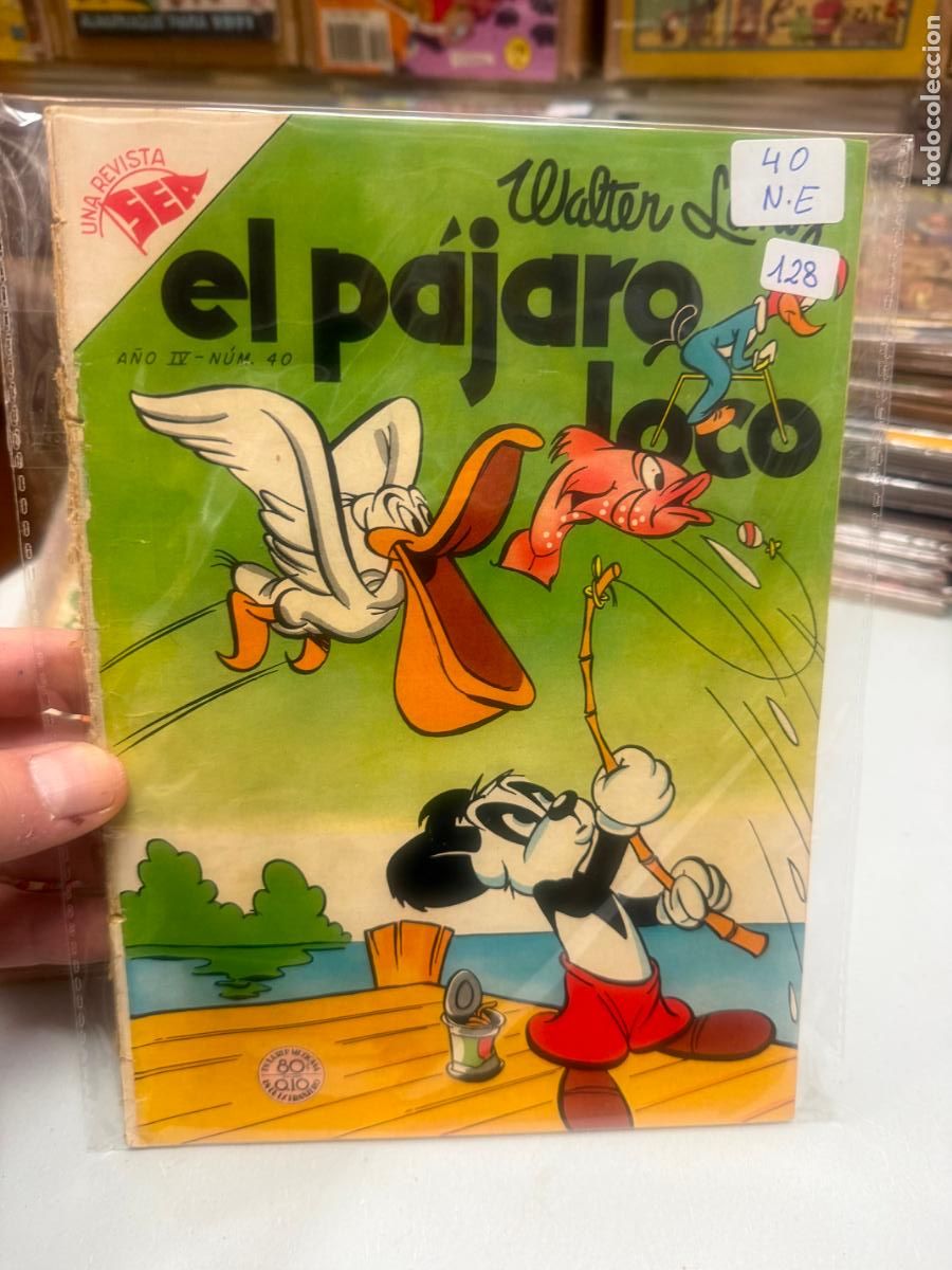 Tebeos: EL PAJARO LOCO EDITORIAL NOVARO NUMERO 40