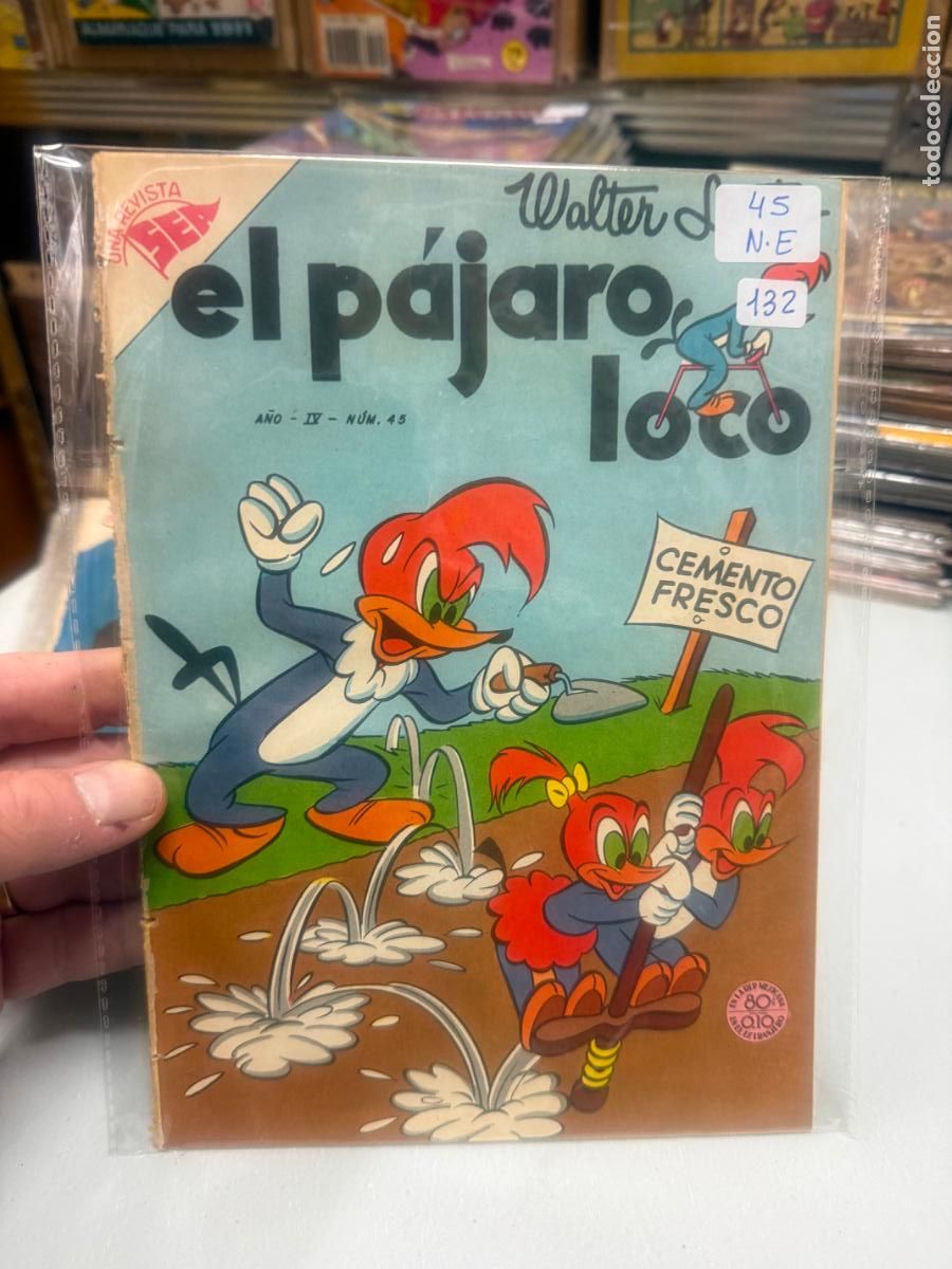 Tebeos: EL PAJARO LOCO EDITORIAL NOVARO NUMERO 45