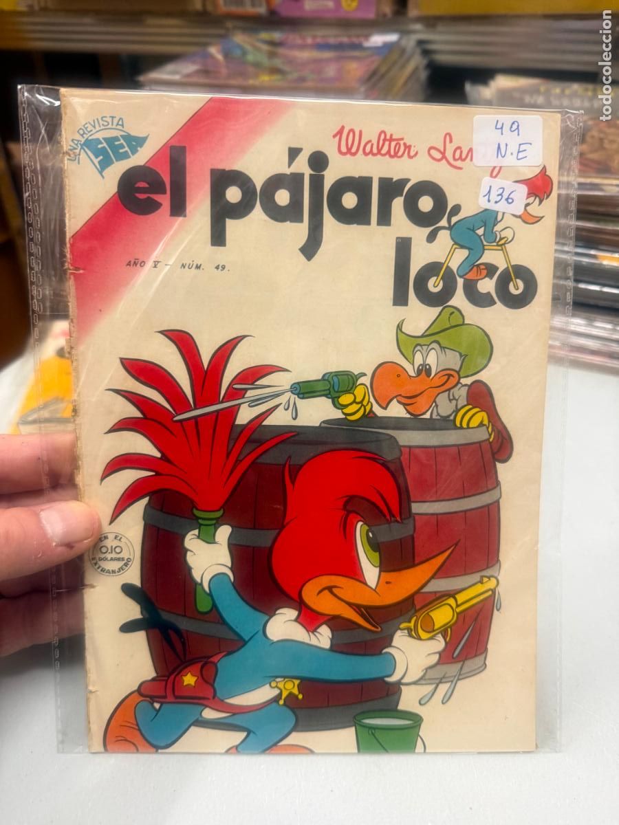 Tebeos: EL PAJARO LOCO EDITORIAL NOVARO NUMERO 49