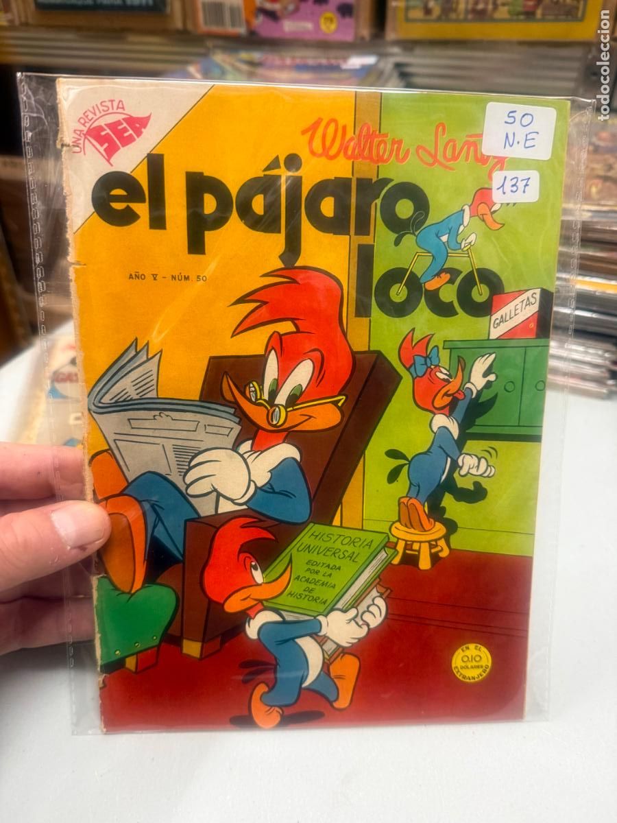 Tebeos: EL PAJARO LOCO EDITORIAL NOVARO NUMERO 50
