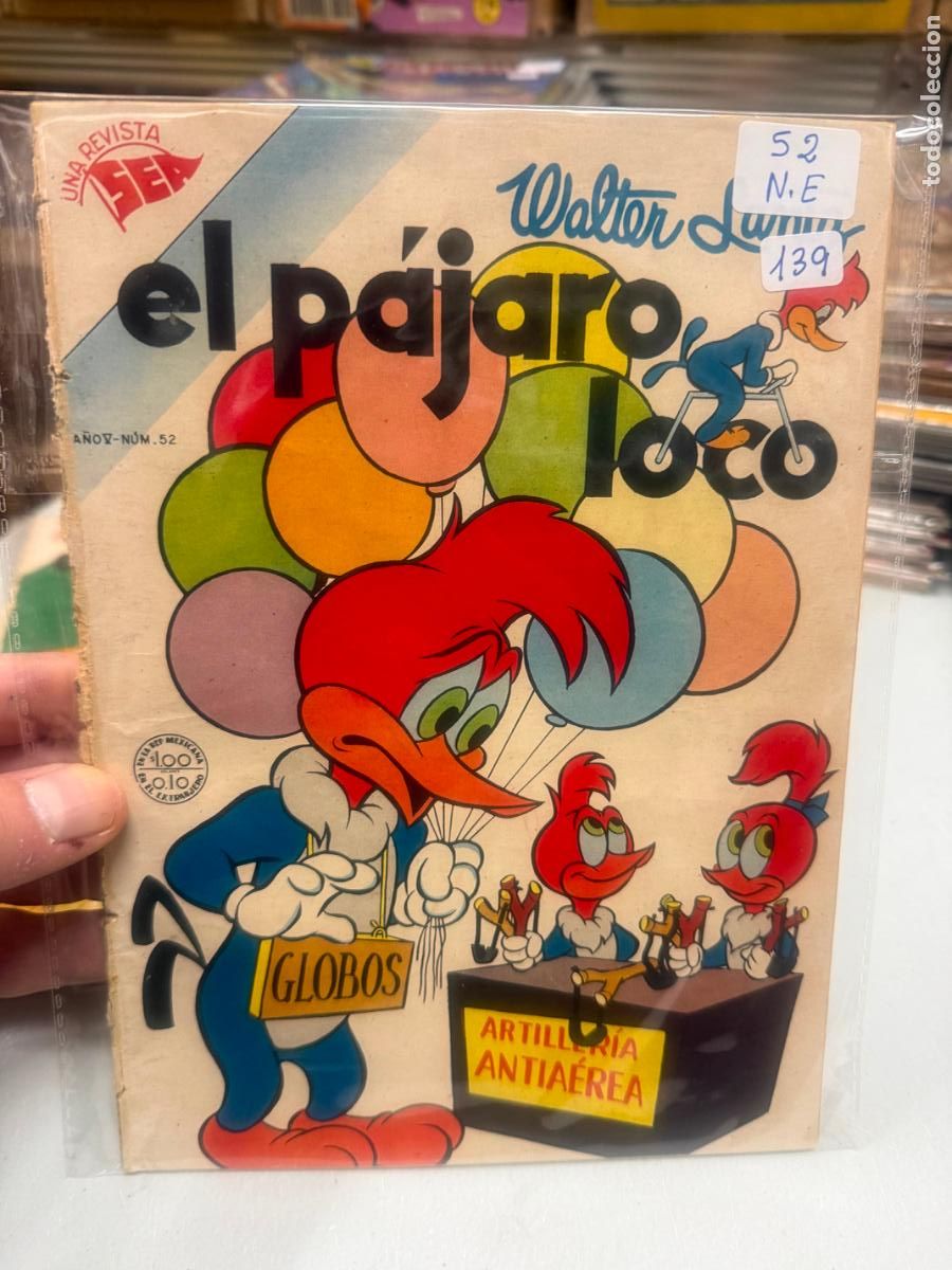 Tebeos: EL PAJARO LOCO EDITORIAL NOVARO NUMERO 52