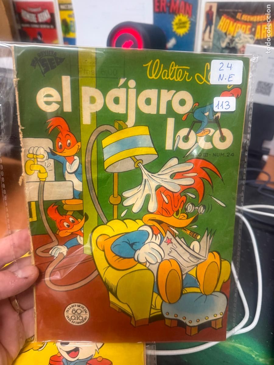 Tebeos: EL PAJARO LOCO EDITORIAL NOVARO NUMERO 24