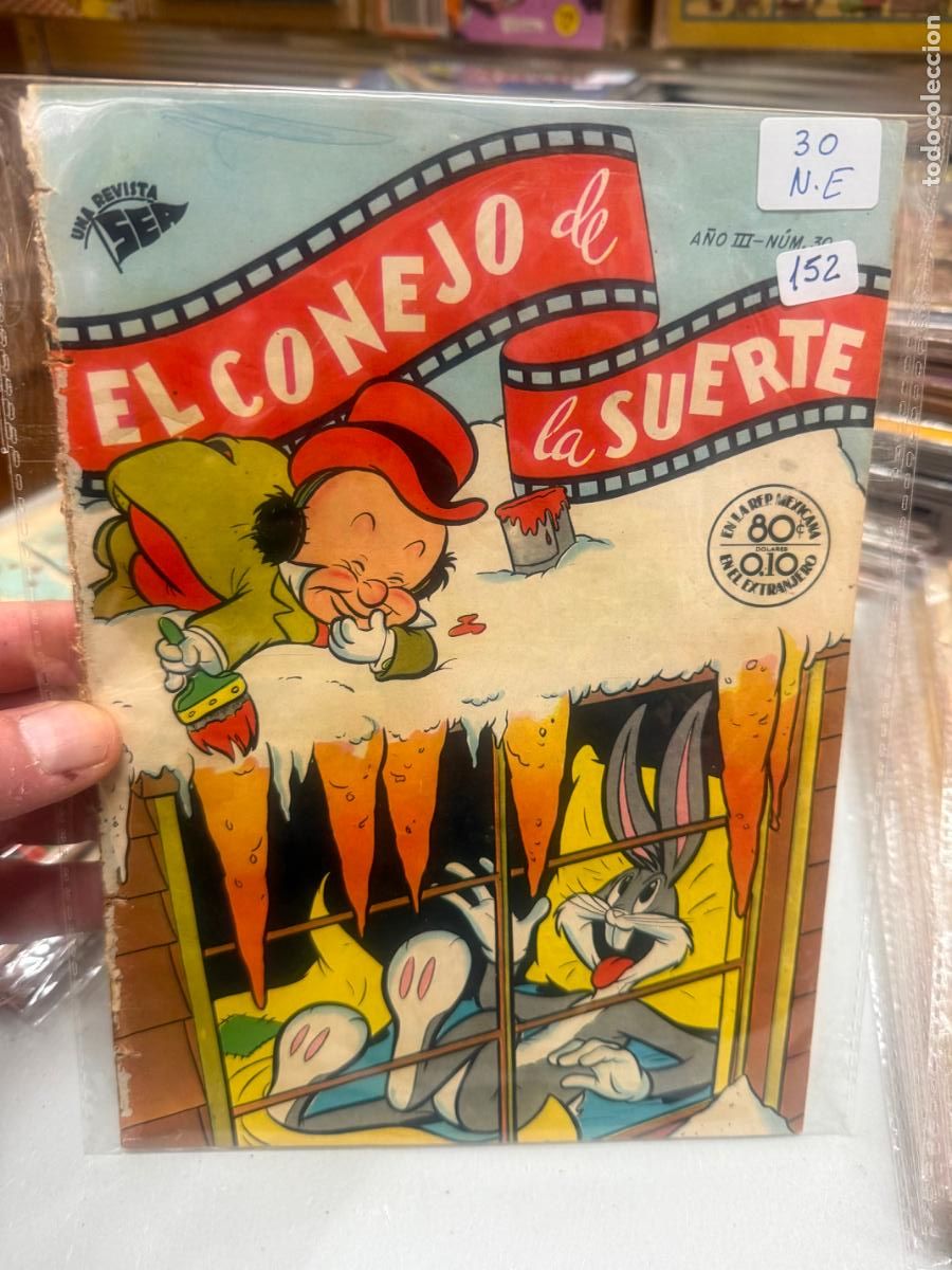 Tebeos: EL CONEJO DE LA SUERTE EDITORIAL NOVARO NUMERO 30