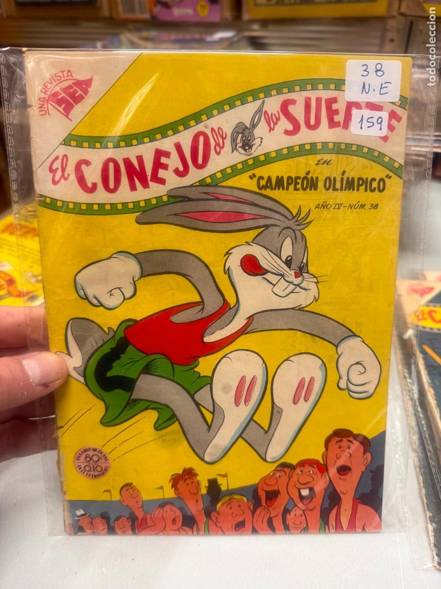Tebeos: EL CONEJO DE LA SUERTE EDITORIAL NOVARO NUMERO 38