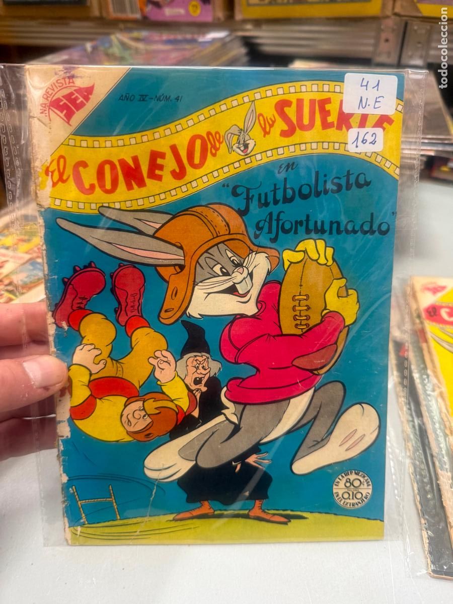 Tebeos: EL CONEJO DE LA SUERTE EDITORIAL NOVARO NUMERO 41