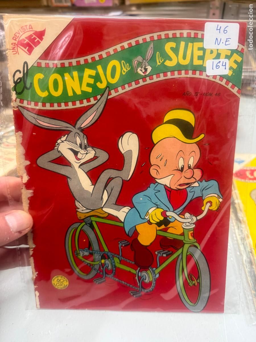 Tebeos: EL CONEJO DE LA SUERTE EDITORIAL NOVARO NUMERO 46
