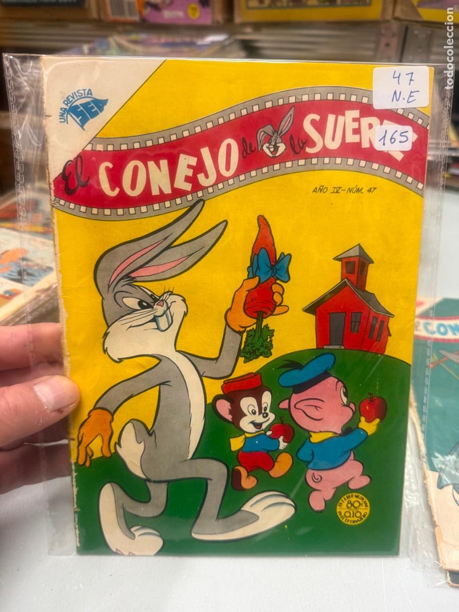 Tebeos: EL CONEJO DE LA SUERTE EDITORIAL NOVARO NUMERO 47