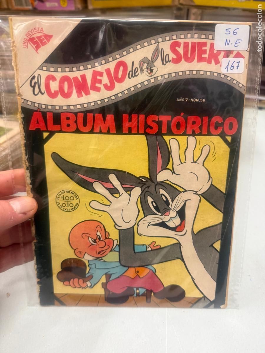 Tebeos: EL CONEJO DE LA SUERTE EDITORIAL NOVARO NUMERO 56