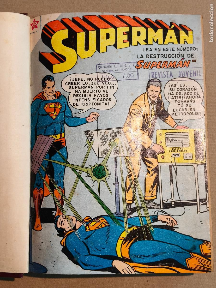 Livros de Banda Desenhada: SUPERMAN NOVARO TOMO CON 16 EJEMPLARES