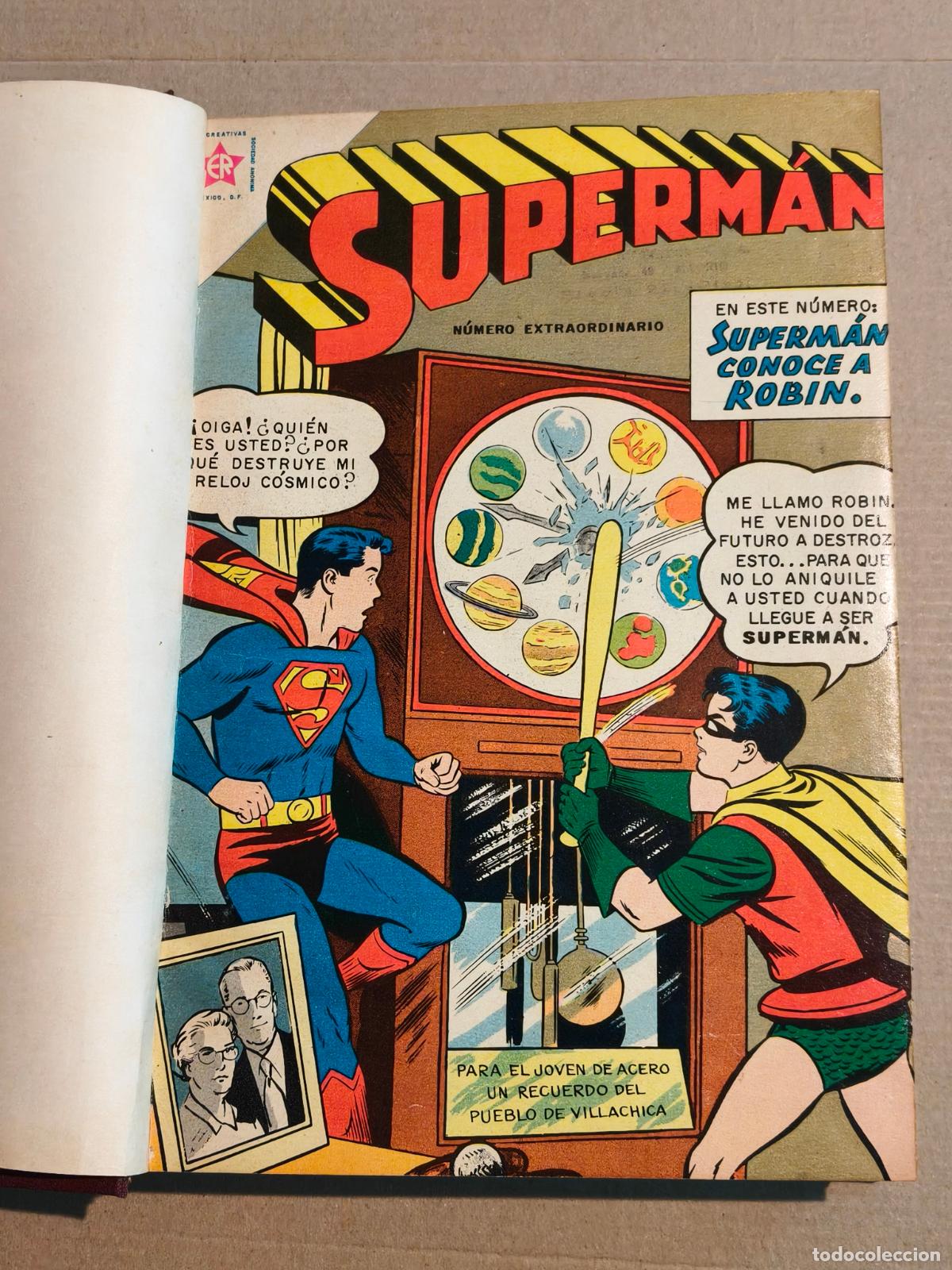 Livros de Banda Desenhada: SUPERMAN NOVARO TOMO CON 16 EJEMPLARES