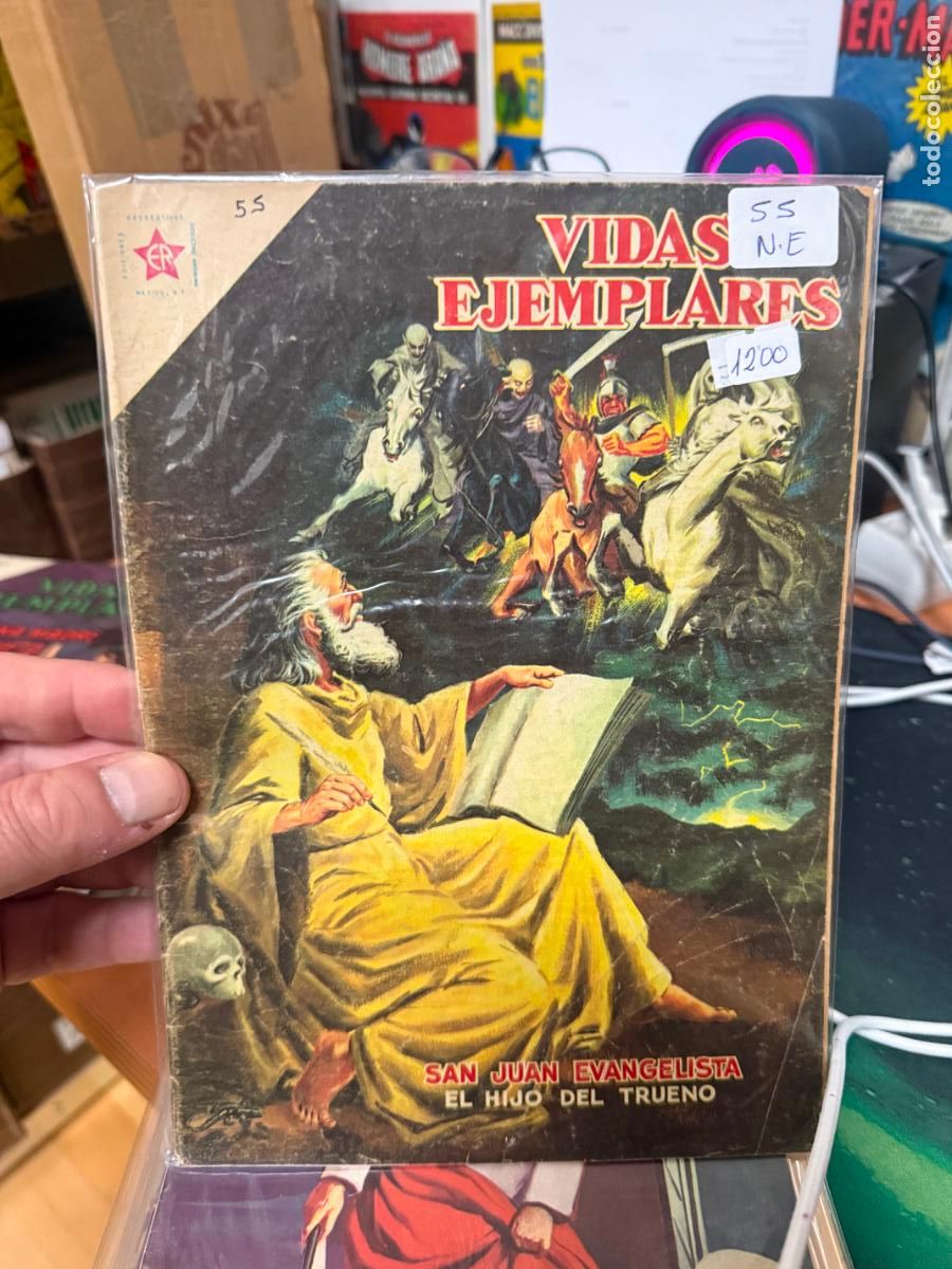 Comics: VIDAS EJEMPLARES EDITORIAL NOVARO NUMERO 55