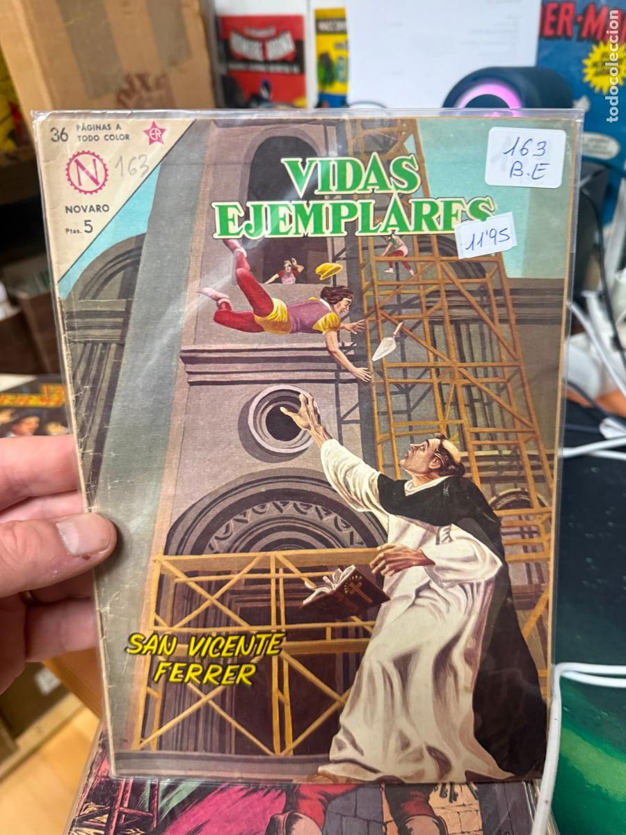 Comics: VIDAS EJEMPLARES EDITORIAL NOVARO NUMERO 163