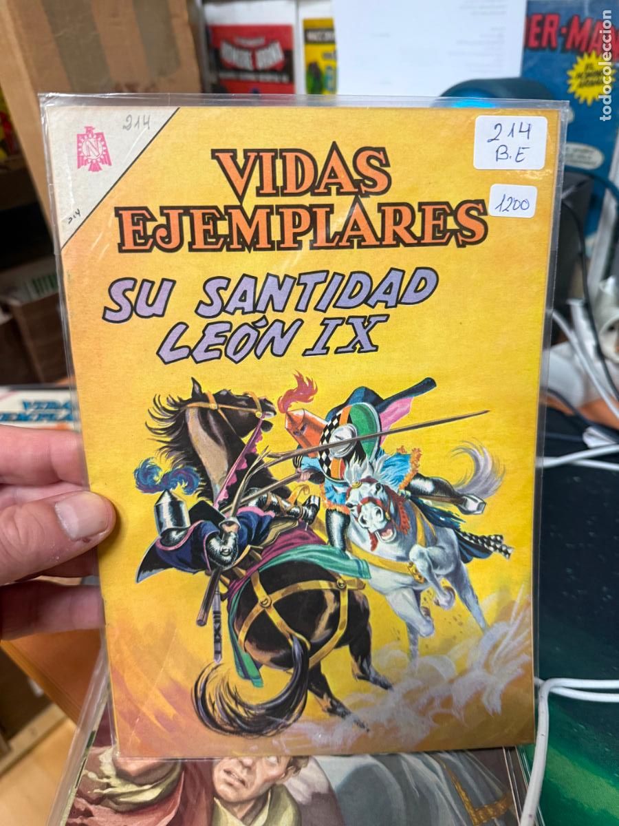 Tebeos: VIDAS EJEMPLARES EDITORIAL NOVARO NUMERO 214
