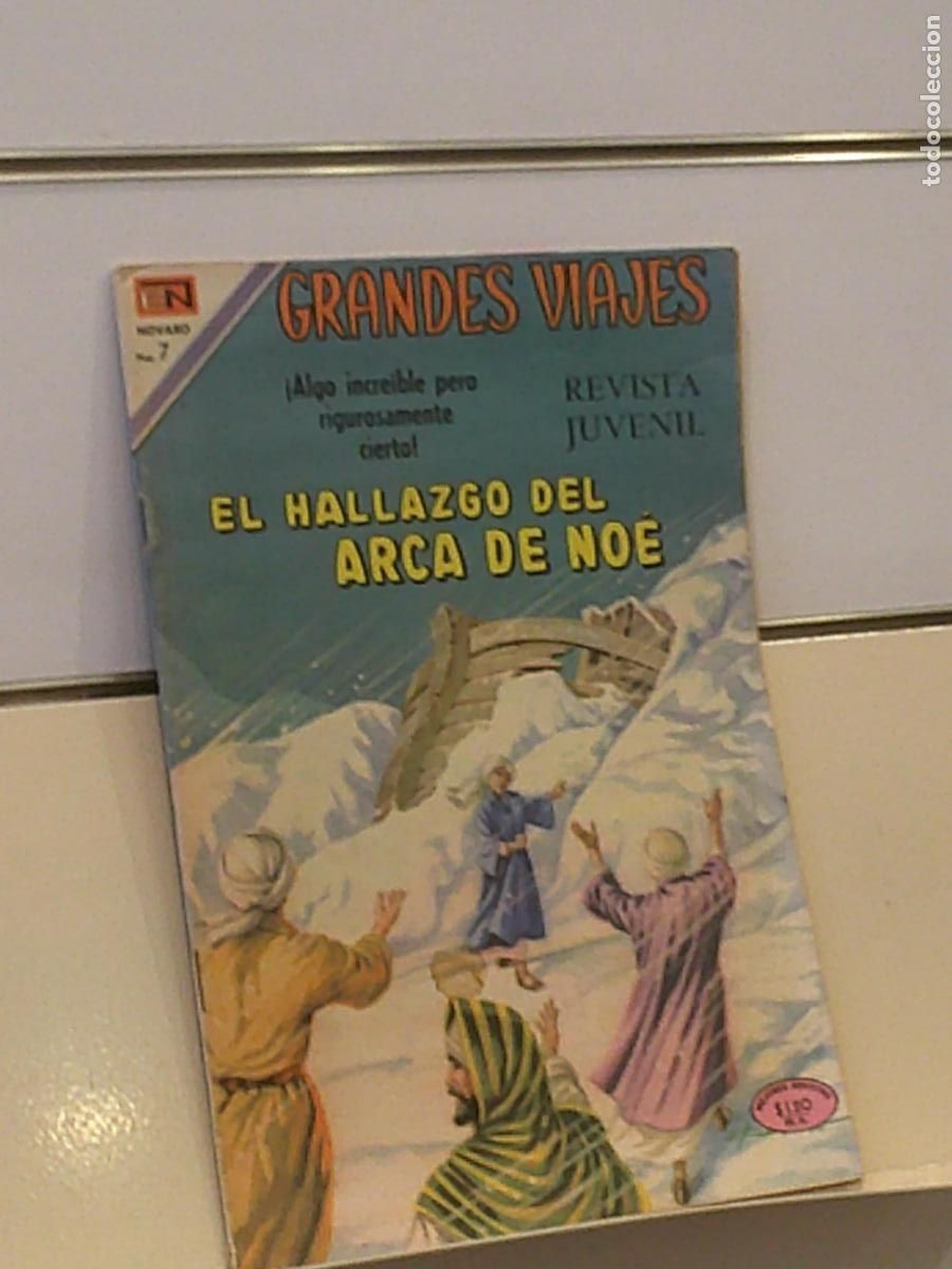Tebeos: GRANDES VIAJES A&Ntilde;O VIII N&ordm; 91 EL HALLAZGO DEL ARCA DE NOE - NOVARO 1970