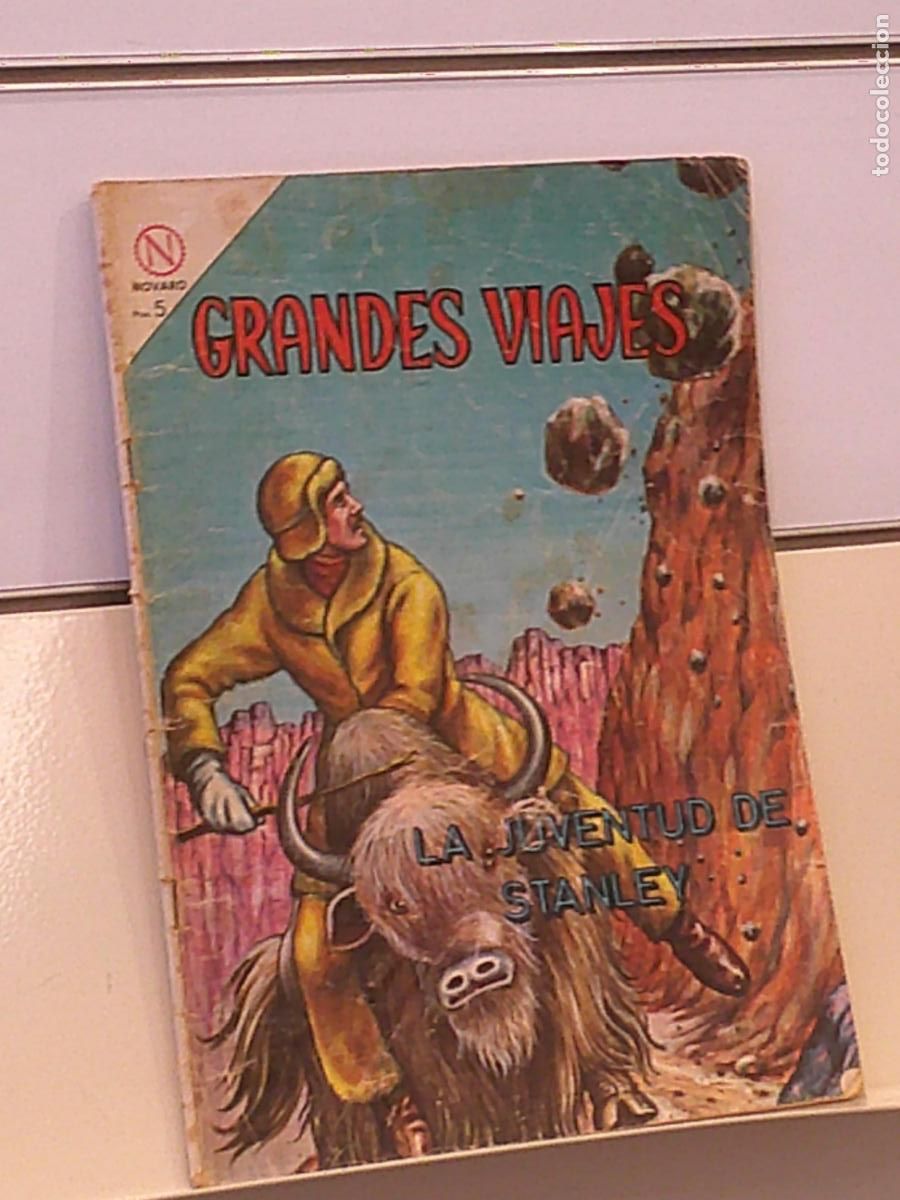 Tebeos: GRANDES VIAJES A&Ntilde;O II N&ordm; 15 LA JUVENTUD DE STANLEY - NOVARO 1964