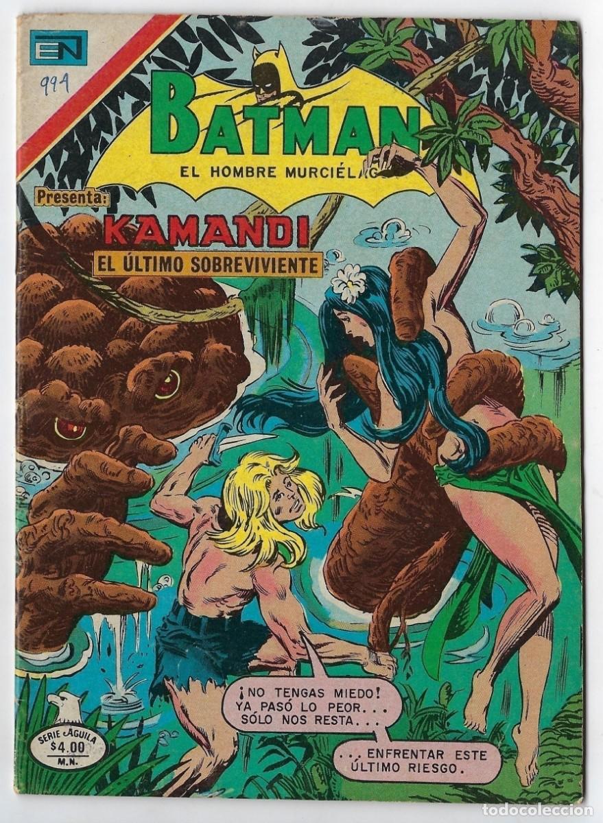 Tebeos: BATMAN PRESENTA: KAMANDI - SERIE AGUILA - A&Ntilde;O: XXVII, N&ordm; 2-994. 30 DE SEPTIEMBRE DE 1979 **NOVARO**