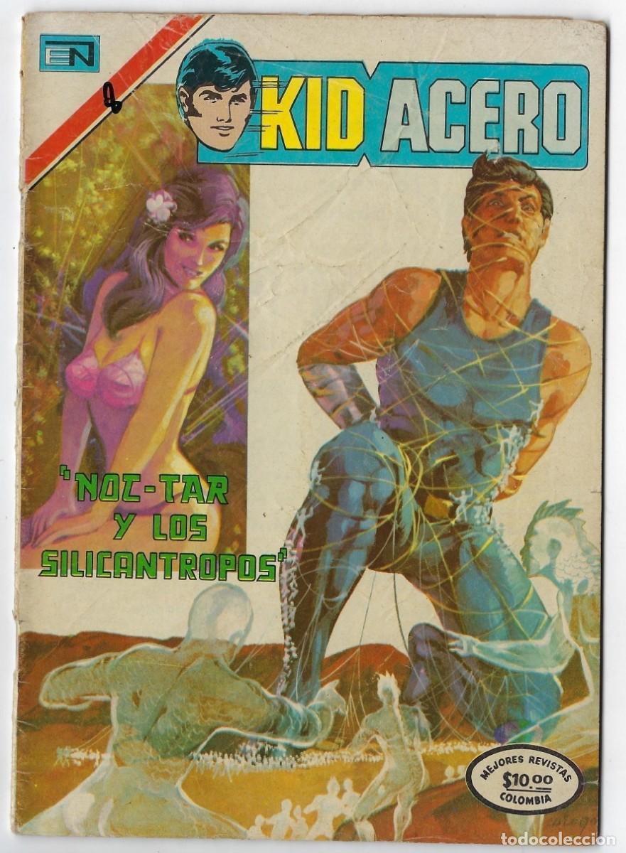 Tebeos: KID ACERO: NOC TAR Y LOS SILICANTROPOS- SERIE AGUILA - A&Ntilde;O: I, N&ordm; 8/158 *NOVARO - EPUCOL* COLOMBIA