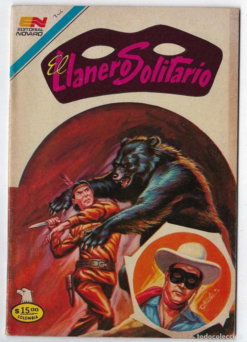 Tebeos: EL LLANERO SOLITARIO- SERIE AGUILA - A&Ntilde;O: XI, N.&ordm; 206, NOV. 30 DE 1981 *NOVARO - EPUCOL* COLOMBIA