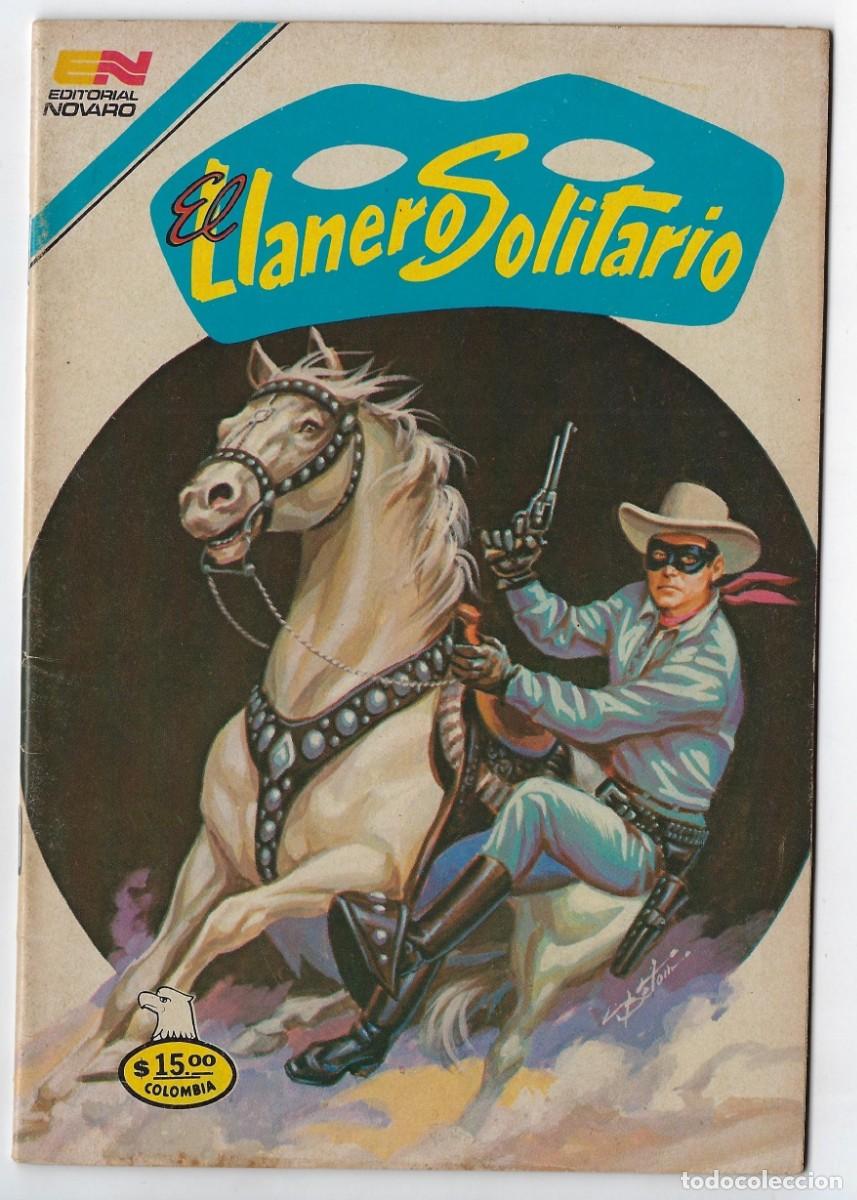 Tebeos: EL LLANERO SOLITARIO- SERIE AGUILA - A&Ntilde;O: XI, N.&ordm; 205, NOV. 15 DE 1981 *NOVARO - EPUCOL* COLOMBIA