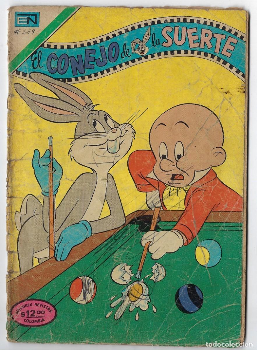 Tebeos: EL CONEJO DE LA SUERTE- SERIE AGUILA - A&Ntilde;O: X, N.&ordm; 169, MAYO 15 DE 1980 *NOVARO - EPUCOL* COLOMBIA
