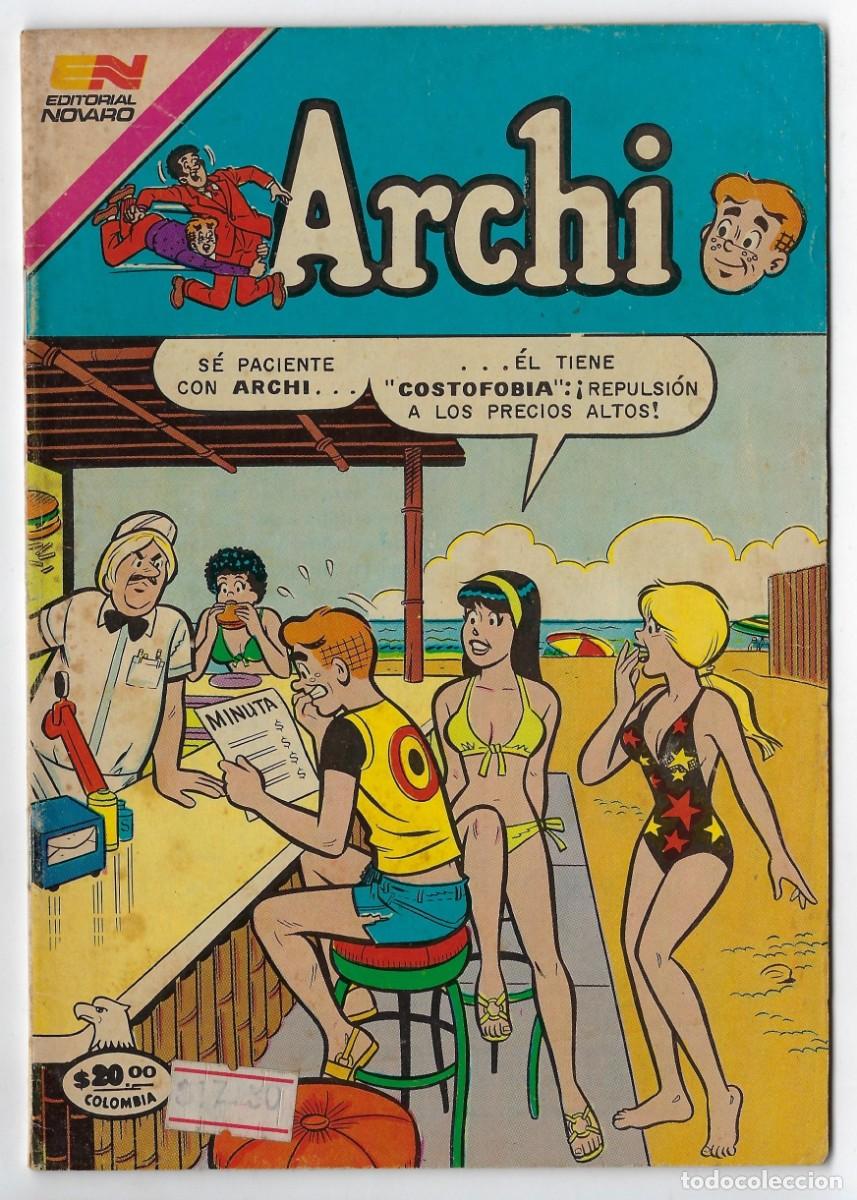 Tebeos: ARCHI- SERIE AGUILA - A&Ntilde;O: XII, N.&ordm; 229, NOVIEMBRE 15 DE 1982 *NOVARO - EPUCOL* COLOMBIA