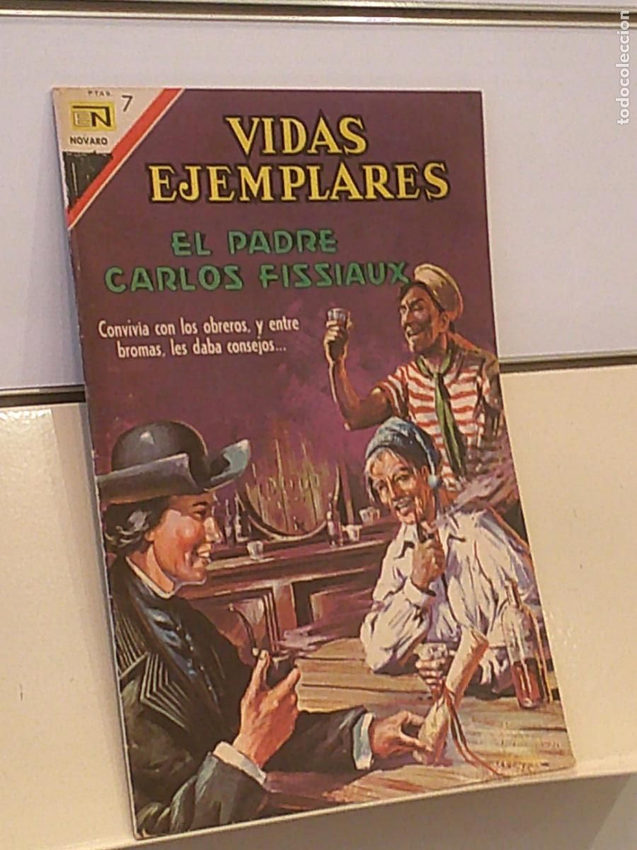 Tebeos: VIDAS EJEMPLARES A&Ntilde;O XV N&ordm; 258 EL PADRE CARLOS FISSIAUX - NOVARO 1967