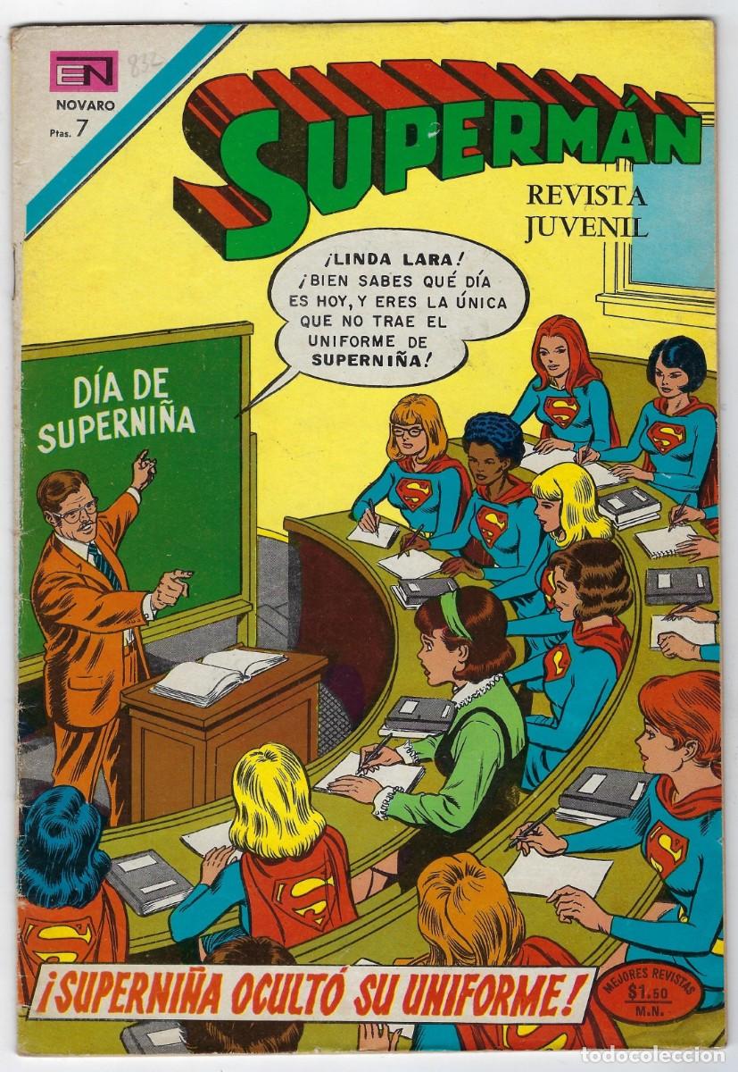 Tebeos: SUPERM&Aacute;N - A&Ntilde;O XX, N&ordm; 845, OCTUBRE 27 DE 1971 *** NOVARO M&Eacute;XICO - EDICIONES RECREATIVAS ***