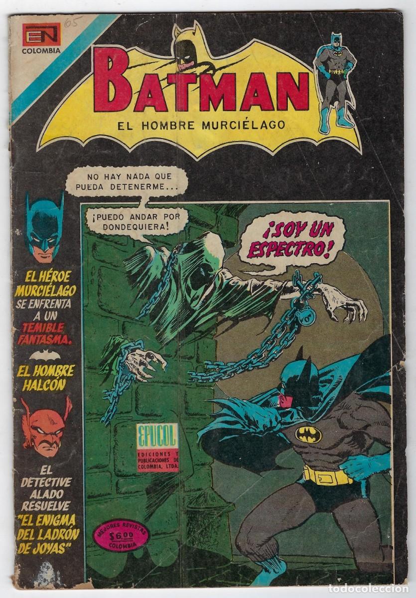 Tebeos: BATMAN - A&Ntilde;O V - N&ordm; 65 - FEB. 1&ordm; DE 1975 / N&ordm; 749 DE NOVARO MEXICO *EDI. NOVARO - EPUCOL*